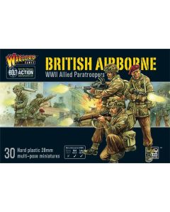 Набір мініатюр Warlord Games Bolt Action: British Airborne WWII Allied Paratroopers