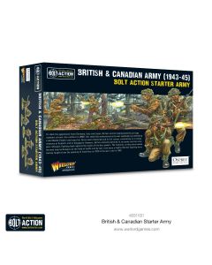 Набір мініатюр Warlord Games Bolt Action: British & Canadian Army (1943-45) Starter Army