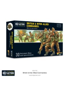 Набір мініатюр Warlord Games Bolt Action: British & Inter-Allied Commandos