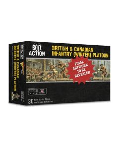 Набір мініатюр Warlord Games Bolt Action: British & Canadian Infantry (Winter) Platoon
