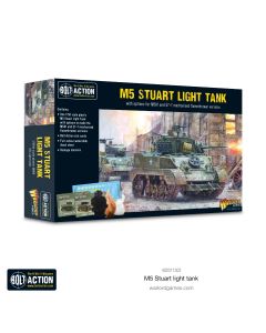 Мініатюра Warlord Games Bolt Action: M5 Stuart