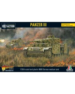 Мініатюра Warlord Games Bolt Action: Panzer III (plastic)