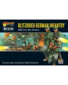 Набір мініатюр Warlord Games Bolt Action: Blitzkrieg German Infantry plastic boxed set