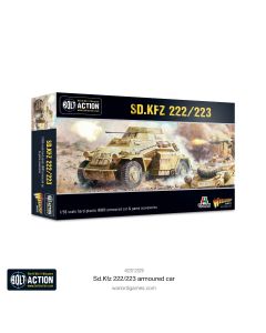 Мініатюра Warlord Games Bolt Action: Sd.Kfz 222/223 Armoured Car