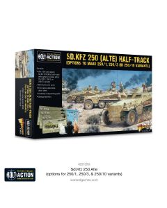 Мініатюра Warlord Games Bolt Action: Sd.Kfz 250 (Alte) Half-Track (Options To Make 250/1, 250/3 Or 250/10 Variants)