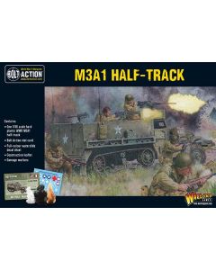 Мініатюра Warlord Games Bolt Action: M3A1 Half-track