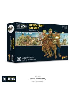 Набір мініатюр Warlord Games Bolt Action: French Army Infantry