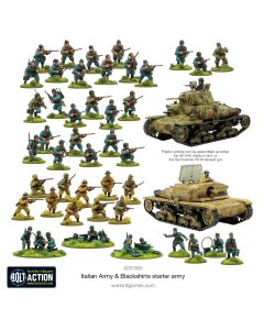 Набір мініатюр Warlord Games Bolt Action: Italian Army & Blackshirts Starter Army