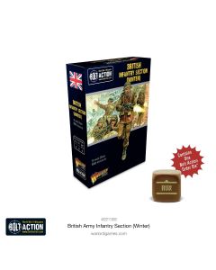 Набір мініатюр Warlord Games Bolt Action: British Infantry section (Winter)