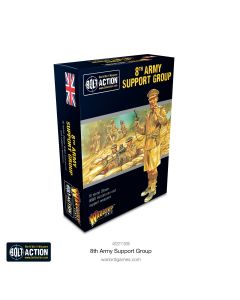 Набір мініатюр Warlord Games Bolt Action: 8th Army support group