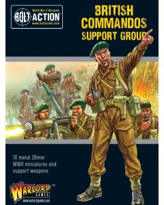 Набір мініатюр Warlord Games Bolt Action: Commandos support group