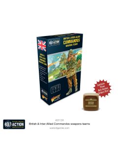 Набір мініатюр Warlord Games Bolt Action: British & Inter-Allied Commandos weapons teams