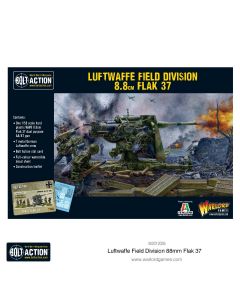 Мініатюра Warlord Games Bolt Action: Luftwaffe Field Division 88mm Flak 37