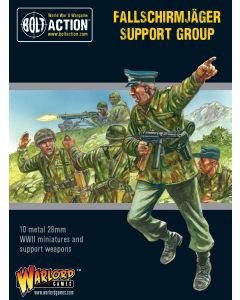 Набір мініатюр Warlord Games Bolt Action: Fallschirmjager Support Group