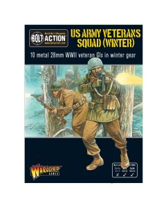 Набір мініатюр Warlord Games Bolt Action: US Army Veterans Squad (Winter)