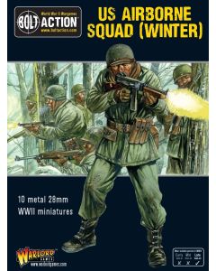 Набір мініатюр Warlord Games Bolt Action: US Airborne Squad (Winter)