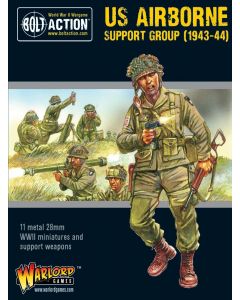 Набір мініатюр Warlord Games Bolt Action: US Airborne support group (1943-44)