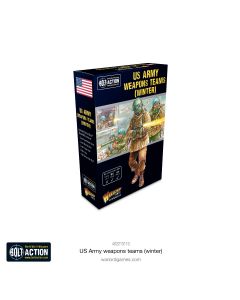 Набір мініатюр Warlord Games Bolt Action: US Army (Winter) weapons teams