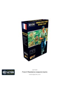 Набір мініатюр Warlord Games Bolt Action: French Resistance Weapons Teams