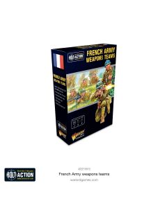 Набір мініатюр Warlord Games Bolt Action: French Army Weapons Teams