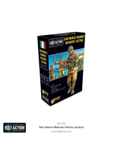 Набір мініатюр Warlord Games Bolt Action: San Marco Marines Infantry Section
