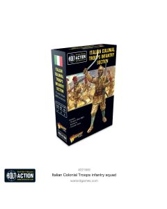 Набір мініатюр Warlord Games Bolt Action: Italian Colonial Troops Infantry Squad