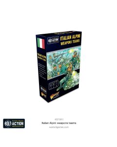 Набір мініатюр Warlord Games Bolt Action: Italian Alpini Weapons Teams