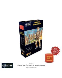 Набір мініатюр Warlord Games Bolt Action Korea: Chinese PVA weapons teams