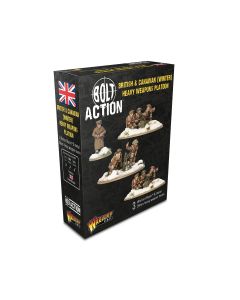 Набір мініатюр Warlord Games Bolt Action: British & Canadian Infantry (Winter) Heavy Weapons Platoon
