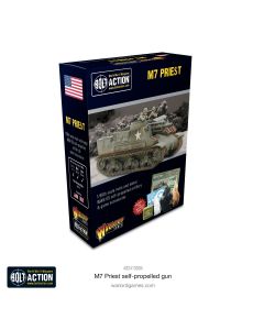 Мініатюра Warlord Games Bolt Action: M7 Priest self-propelled gun