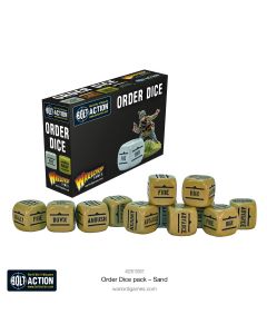 Гральні куби Warlord Games: Orders Dice Pack - Sand