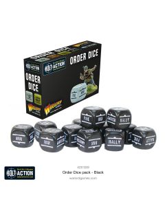 Гральні куби Warlord Games: Orders Dice Pack - Black