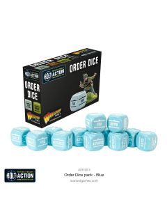 Гральні куби Warlord Games: Orders Dice Pack - Blue