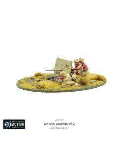 Мініатюра Warlord Games Bolt Action: 8th Army 2 pounder ATG