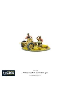 Мініатюра Warlord Games Bolt Action: Afrika Korps Pak 36 Light Anti-Tank Gun