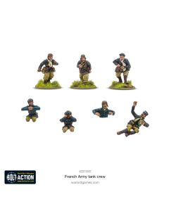 Набір мініатюр Warlord Games Bolt Action: French Army Tank Crew