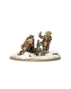 Мініатюра Warlord Games Bolt Action: British & Canadian Infantry (Winter) Medium Mortar Team