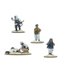 Набір мініатюр Warlord Games Bolt Action: Fallschirmjäger (Winter) HQ