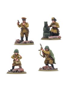 Набір мініатюр Warlord Games Bolt Action: Soviet Infantry HQ