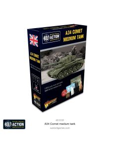 Мініатюра Warlord Games Bolt Action: A34 Comet heavy tank