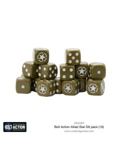 Гральні куби Warlord Games: Allied Star D6 pack