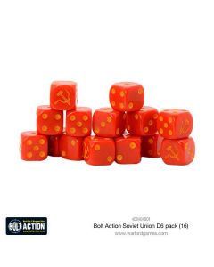 Гральні куби Warlord Games: Soviet Union D6 pack