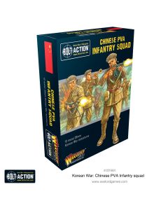 Набір мініатюр Warlord Games Bolt Action Korea: Chinese PVA Infantry Squad