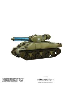 Мініатюра Warlord Games Konflikt '47: M4A9-T Sherman with Tesla Cannon