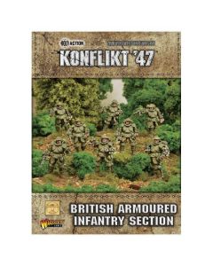 Набір мініатюр Warlord Games Konflikt '47: British Armoured Infantry Section