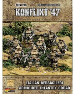 Набір мініатюр Warlord Games Konflikt '47: Italian Bersaglieri Armoured Infantry Squad