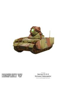 Мініатюра Warlord Games Konflikt '47: German Pz IV-X