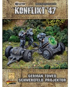 Мініатюра Warlord Games Konflikt '47: German Towed Schwerefeld Projektor