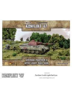 Мініатюра Warlord Games Konflikt '47: Panther-X with light rail gun