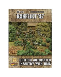 Набір мініатюр Warlord Games Konflikt '47: British Automated Infantry with HMG